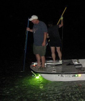 FISHNLIGHT.com's BL200 and DC100 Underwater Fishing Lights Review by  Florida Lobstering